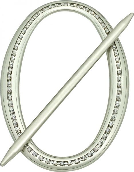 Декор Овал Элит 180х125 мм сатин D0003-7 MISLT