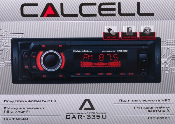 Автомагнітола Calcell CAR-335U 