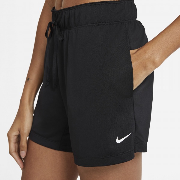 Шорти Nike W NK DRY ATTACK SHORT PLUS DC5413-013 р. 3X чорний