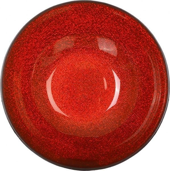 Блюдо Glimmer 20 см червоне Decor Cam 