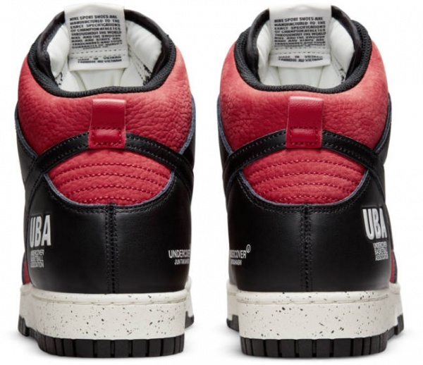 Кроссовки Nike DUNK HI 1985 / U DD9401-600 р.US 10 красно-черный