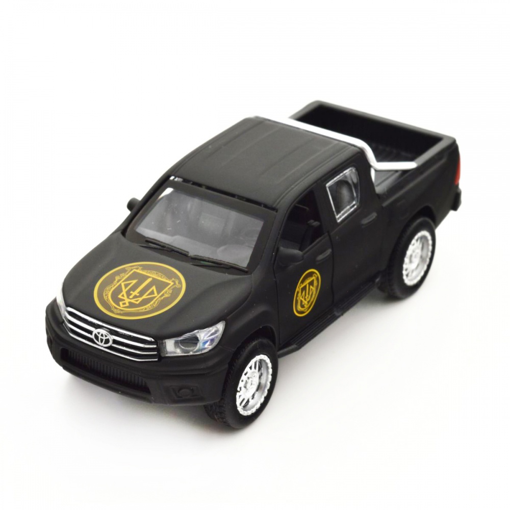 Автомодель TechnoDrive 1:32 серії Шеврони Героїв Toyota Hilux Спартан KM6118
