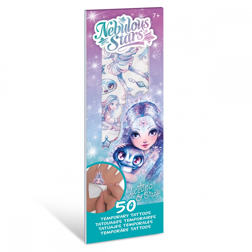 Набір тимчасових татуювань Боді-арт Зіркові малюнки 11458