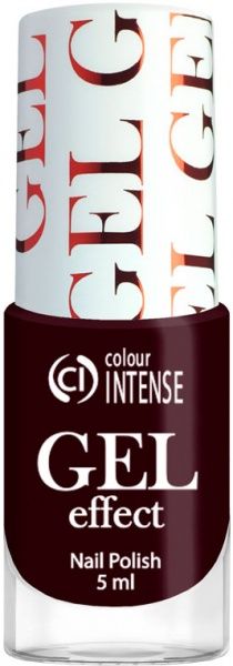 Лак для ногтей Colour Intense Gel Effect 65 038 Спелый баклажан 5 мл 