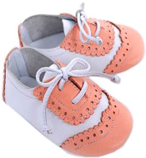 Пінетки дитячі MIRACLE 0-0-17-1 17,5 бежевий із білим 