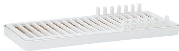 Сушарка для посуду Міні біла троянда Алеана