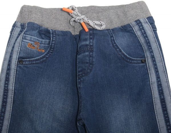 Джинсы MUTLU на резинке р.104 синий 