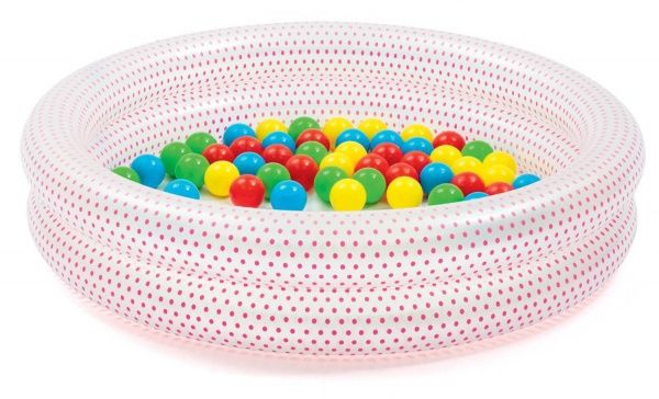 Басейн надувний Bestway з м'ячами Play pool 91x20 см колір в асортименті