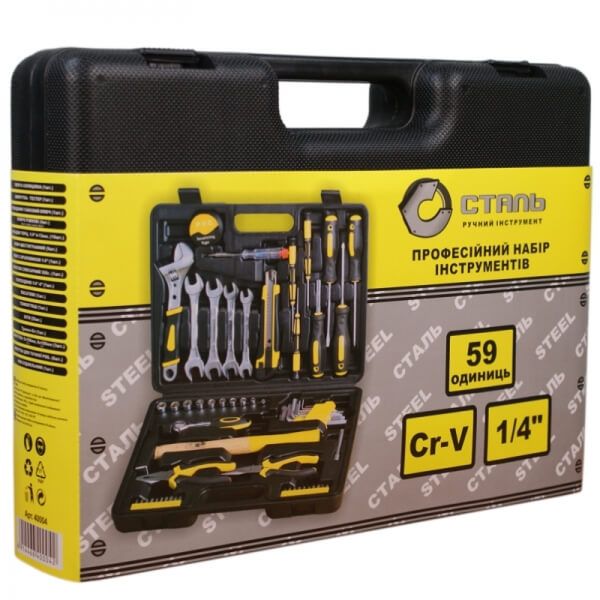 Набор ручного инструмента Сталь 40611
