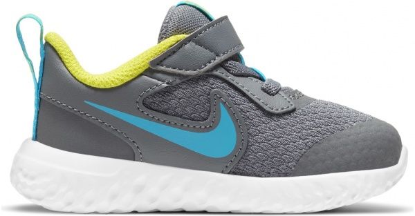 Кроссовки Nike NIKE REVOLUTION 5 BQ5673-019 р.US 9C серый