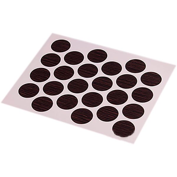 Заглушка на минификс самоклеющаяся венге 24 шт DC