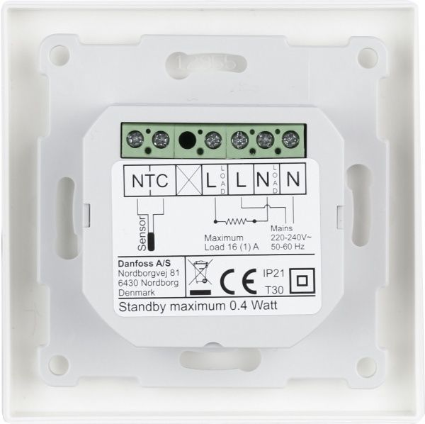 Терморегулятор Devi Smart Pure White 140F1141