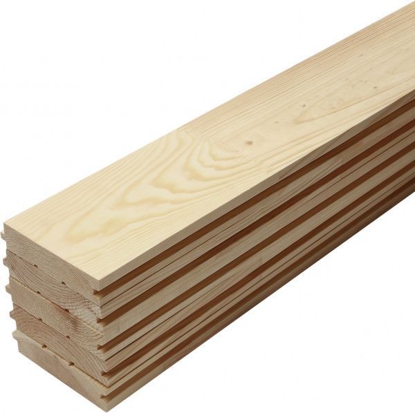 Дошка підлоги 30х125х3000 мм сосна 