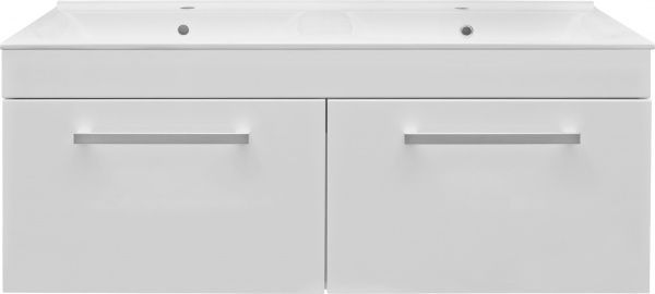 Тумба підвісна Сансервіс Подвійна 125 під умивальник Подвійний 125