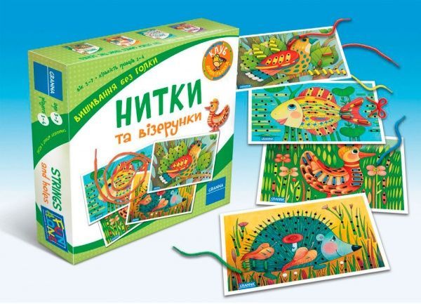 Игра настольная Granna Нити и узоры 82524