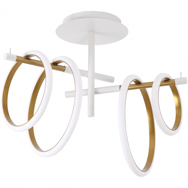 Світильник світлодіодний Hopfen з пультом ДК 54 Вт білий 3000-6000 К NIK-54 WH 