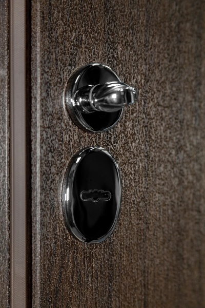 Дверь входная Булат Термо House-703 венге темный 2050x850 мм левая