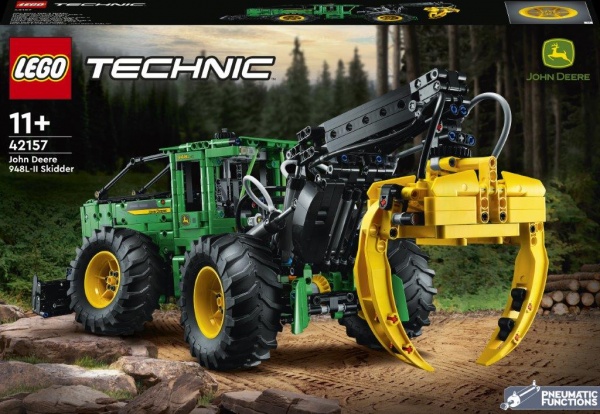 Конструктор LEGO Technic Трелювальний трактор John Deere 948L-II 42157