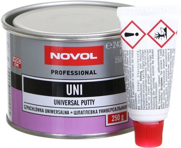 Шпаклевка универсальная UNI 0,25кг NOVOL 1100 0,25кг