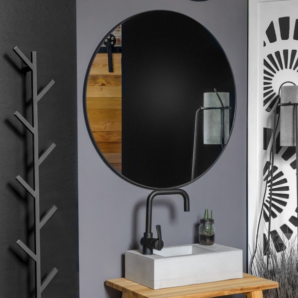 Дзеркало Woodville Iron 900x900 мм 