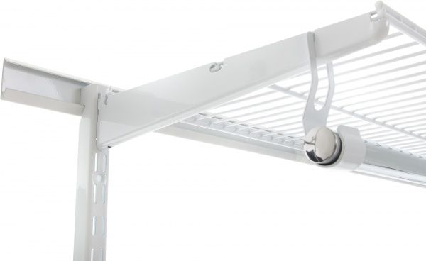 Гардеробная система Larvij с полками 300 мм белый