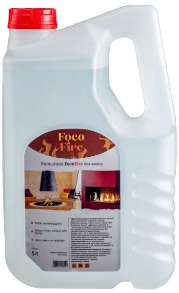 Биотопливо для биокаминов FOCO FIRE 5 л