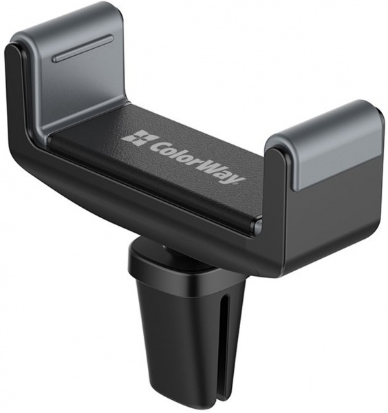 Автотримач ColorWay Clamp Holder чорний