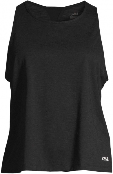 Майка Casall TEXTURE TANK OPEN BACK 22208901 р.40 чорний