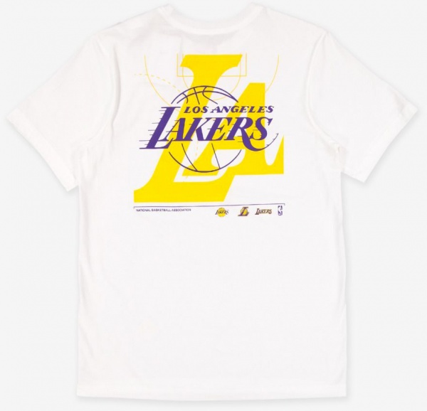 Футболка Nike LAL ES BP SS TEE FB9831-121 р.XL білий