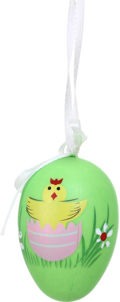 Декорация пасхальная подвесные яйца 6 шт в наборе микс (998C-1980/1972/1965)
