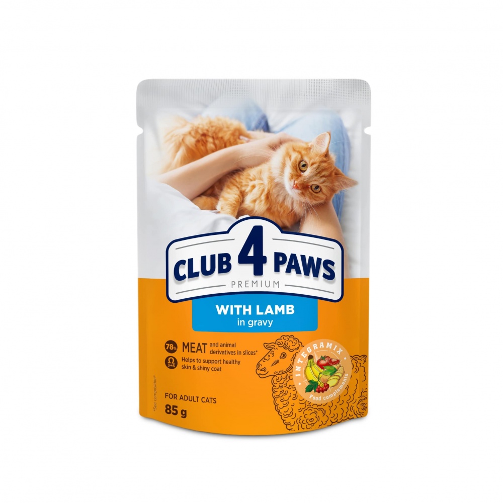 Корм вологий Club 4 Paws