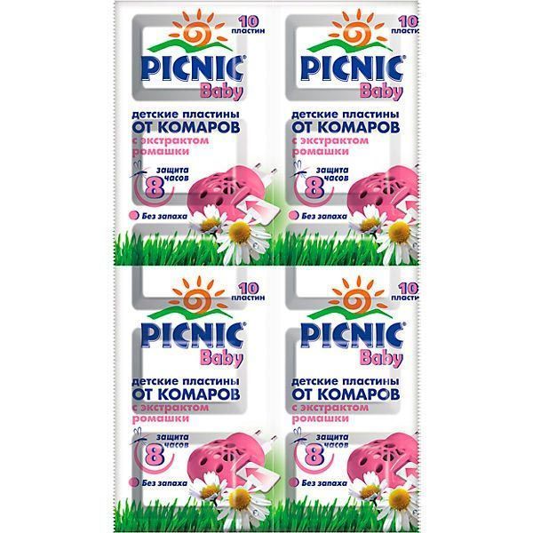 Пластини для захисту від комарів Picnic 10 шт.