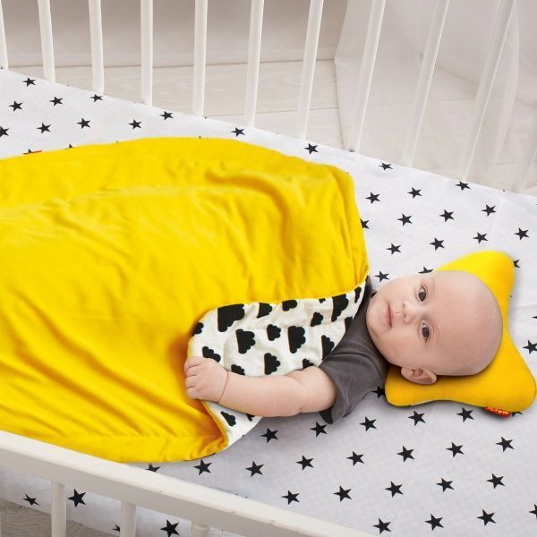 Комплект постільної білизни Bed Set Newborn Масік жовтий МС 110512-06 