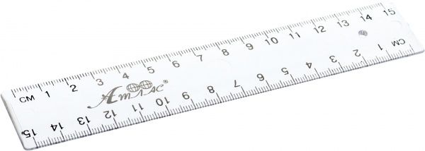 Линейка 15 см. К-9070