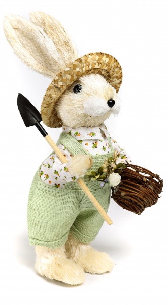 Декорация пасхальная Кролик весенний 18х38 см в ассортименте (Epi-22J3068/69Q)