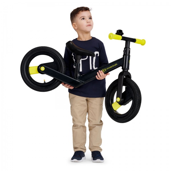 Біговел Kinderkraft Goswift Black Volt KRGOSW00BLK0000