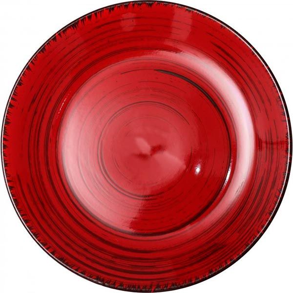 Тарілка обідня Antique Red 27 см Bella Vita