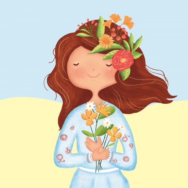 Салфетки столовые Silken «Украиночка» 33х33 см 16 шт.