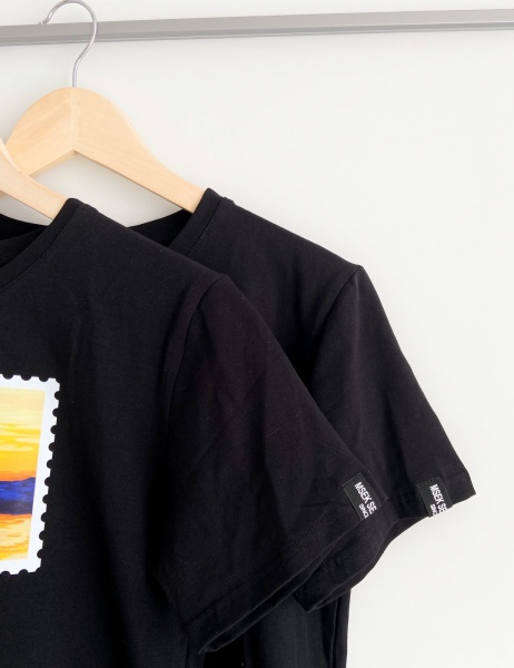 Футболка Марка 2 Трактор р.XXL чорний