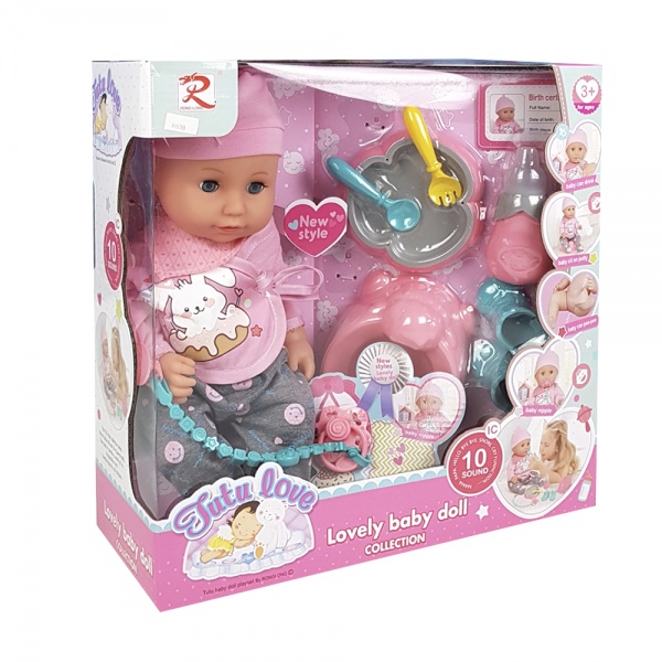 Игровой набор Shantou Пупс с аксессуарами 8630