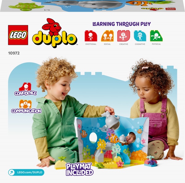 Конструктор LEGO DUPLO Дикі тварини океану 10972