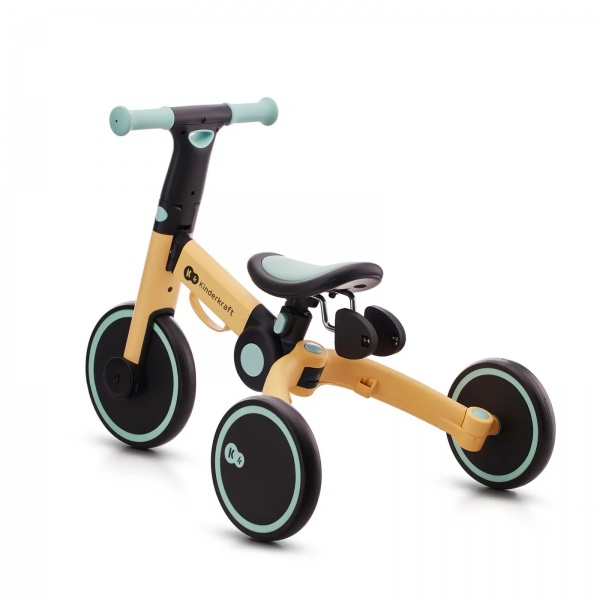 Велосипед детский Kinderkraft 3 в 1 4TRIKE Sunflower Blue желтый KR4TRI22BLU0000 