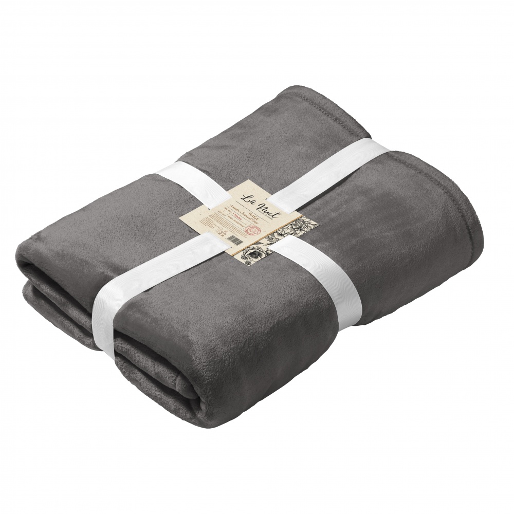 Плед Charcoal Gray 200x220 см La Nuit