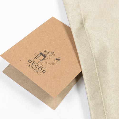 Серветка Текстиль-Контакт сатин Прада 40x40 см оливковий 