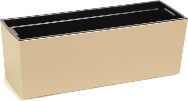 Горщик для квітів Lamela Бегонія прямокутний 37,7л капучино 