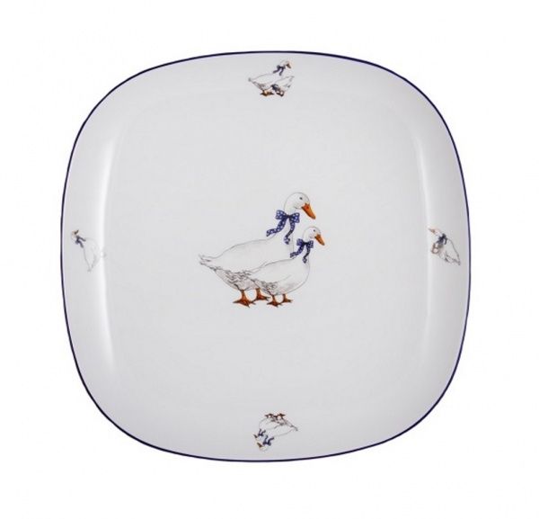 Тарілка обідня Гуси 25 см Thun
