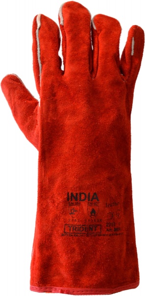 Краги Trident INDIA с покрытием спилок 2XL (11) 8674