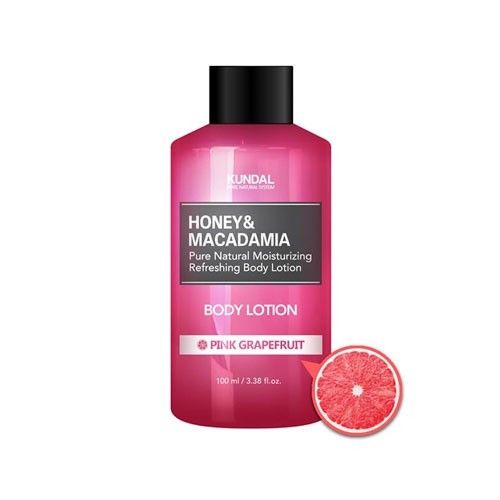 Лосьон для тела Kundal Honey & Macadamia Body Lotion Pink Grapefruit Розовый грейпфрут 100 мл