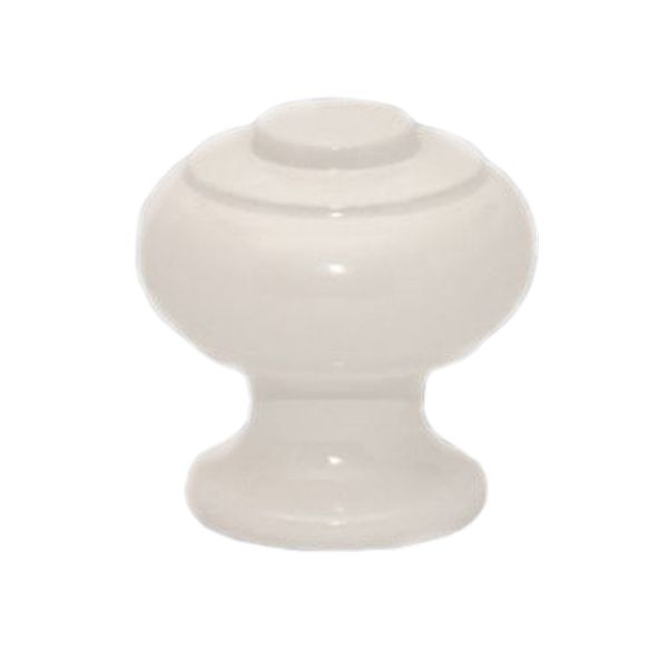 Меблева ручка дерев'яна №2 білий