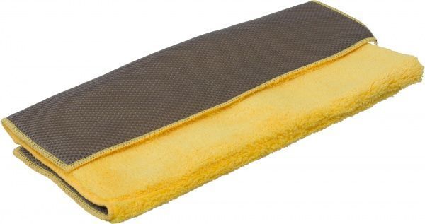 Салфетка универсальная двусторонняя для очистки от грязи и насекомых 45x38 см микрофибра 400 г/кв.м Auto Assistance 1 шт.